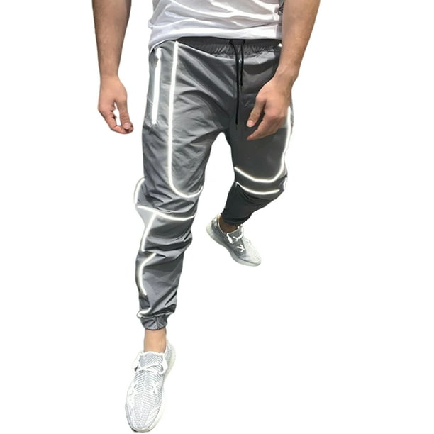Details about   Mens Track Jogger Draw String Sweat Pants Sports Running Active Zipper Pockets 